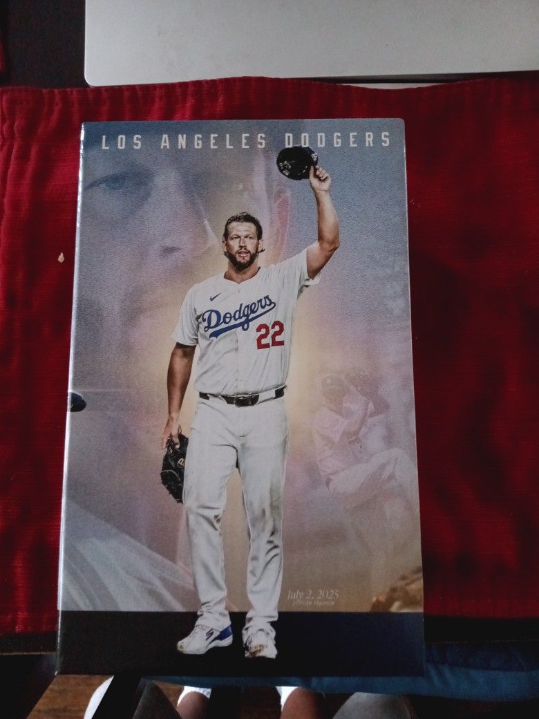 Clayton Kershaw Mr 3000 Strikeouts Bobblehead And 2024 Topps Trading Card