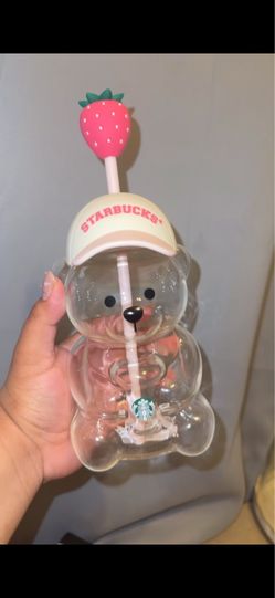 🧸 NEW 2026 Starbucks Bearista Pink Bear Cup
