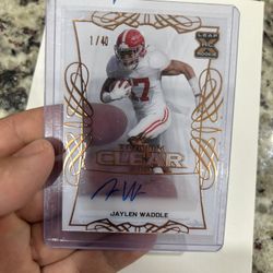Jaylen Waddle Auto /40