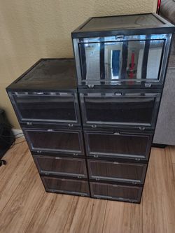 Shoe box drop box