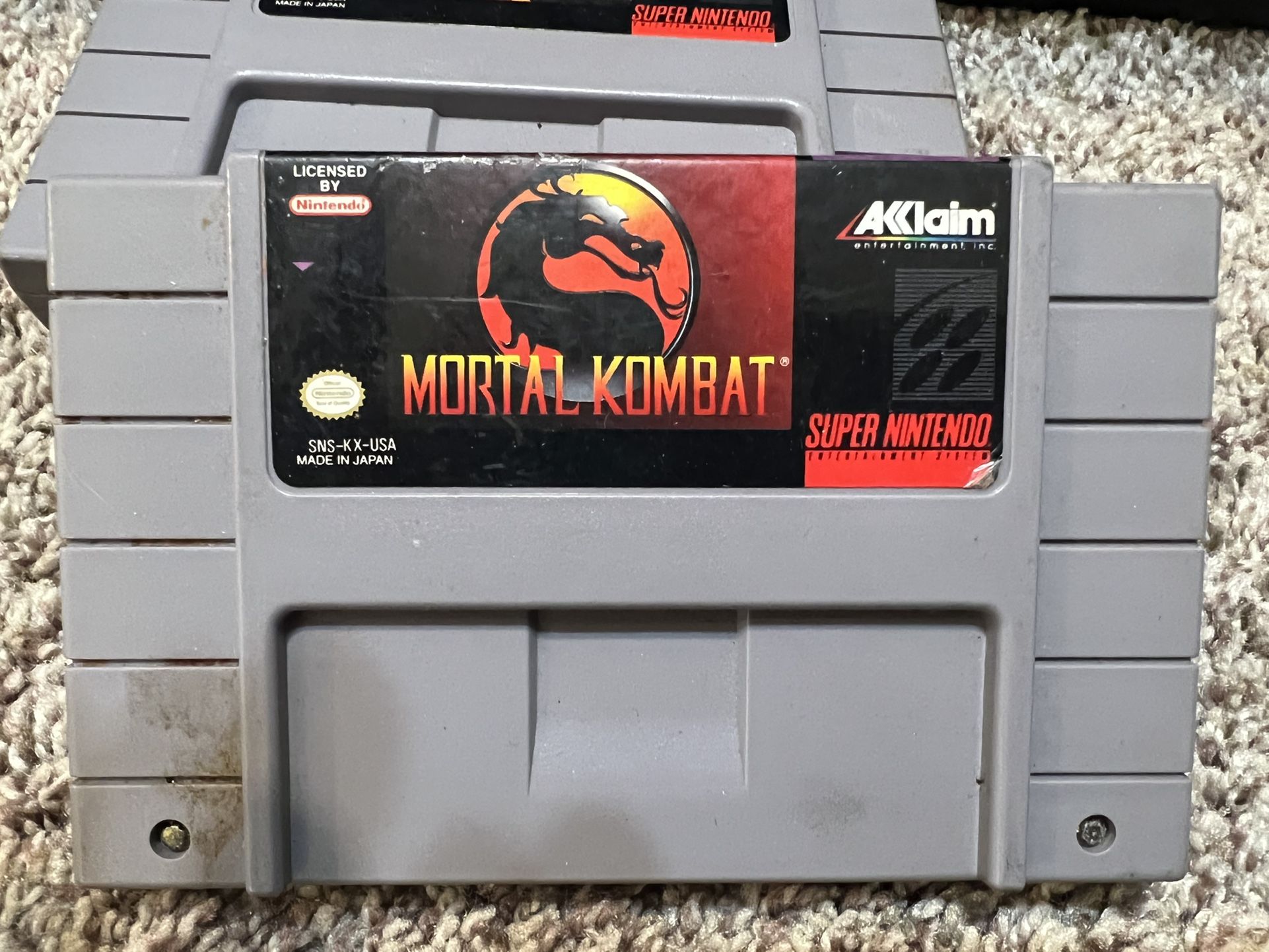 Mortal Kombat SNES