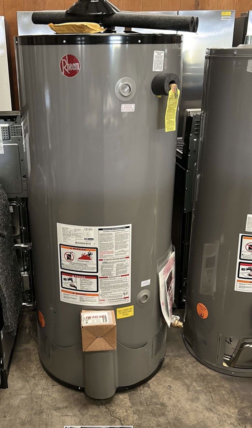 Gas And Electric Water Heaters