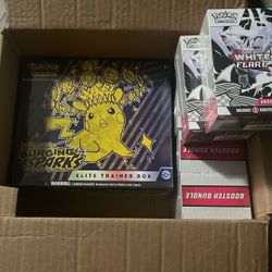 Pokemon Cards ETB and Booster Bundles