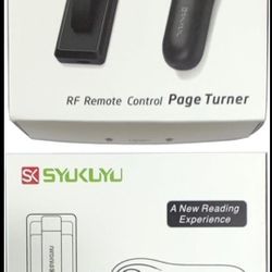 SK SYUKUYU RF REMOTE CONTROL PAGE TURNER - NEW