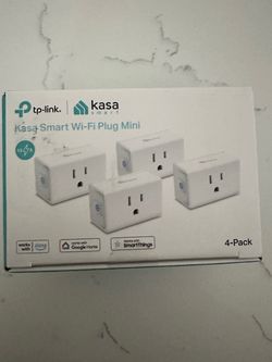 TP-Link Kasa Smart Wi-Fi Plug Mini 4-Pack