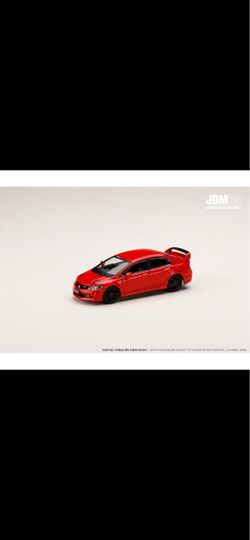 Hobby Japan 1:64 Honda Civic Mugen RR FD2 Milano Red JDM64 Diecast