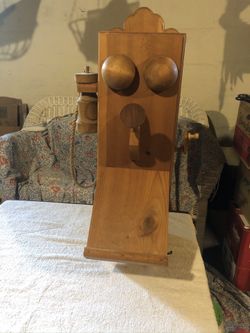 Vintage Wall Phone Holder