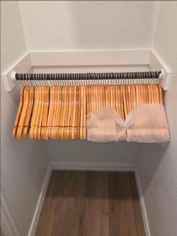 Wooden Clothes Hangers Bulk Lot