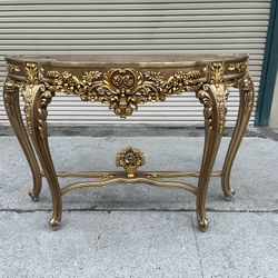 Vintage Gilt Console Base 