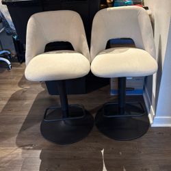 Adjustable Barstools