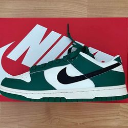Authentic Nike Dunk Low Retro Lottery Pack Malachite Green Size 7.5 M DR9654-100