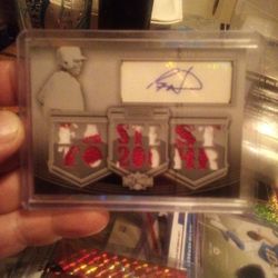 10 Tops Ryan Howard Fastest To 200 HR Printing Plate Auto One Of One