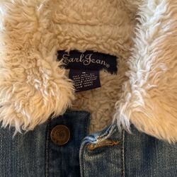 Jean Jacket With Fleece Lining (new)  $150