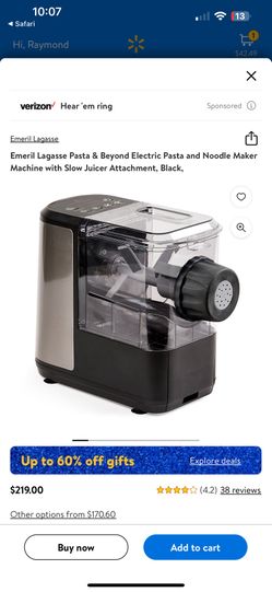 Emerald Lagasse Pasta Maker New In Box