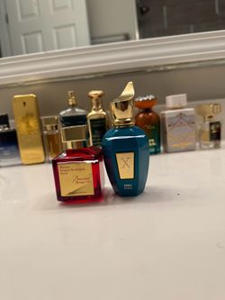 Baccarat rouge and erba pura