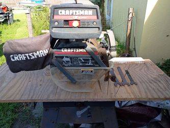 Craftsman radial arm saw