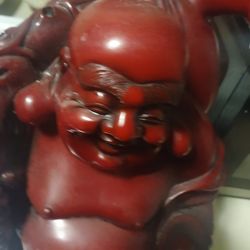 I am selling this beautiful large  vintage   lucky  budda