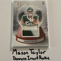 Mason Taylor New York Jets TE Donruss Short Print Insert Rookie Card. 