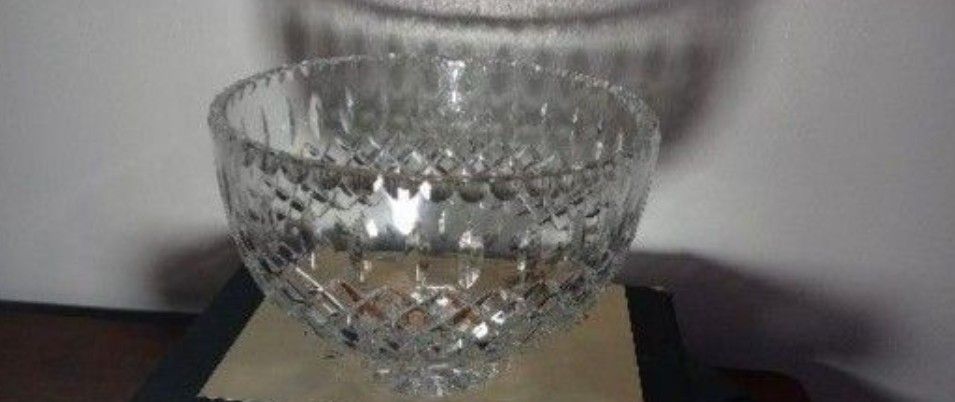 WATERFORD CRYSTAL BOWL 8"×6"