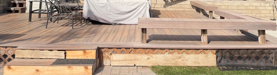 Patio Deck  -Free 25 x 16.5 ft