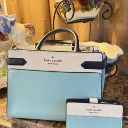 Kate Spade ♠️ Purse & Wallet Like New 