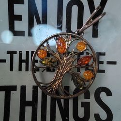 Sterling Silver Tree Of Life Pendant 