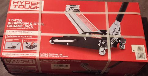 Hyper Tough 1.5 Ton Aluminum and Steel Floor Jack