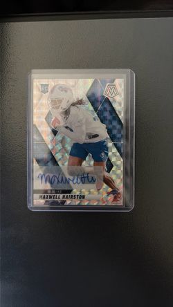 Maxwell Hairston Rookie Autograph Card