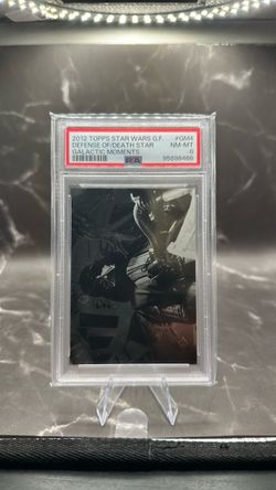 2012 Topps Star Wars Galactic Moments #GM4 PSA 8