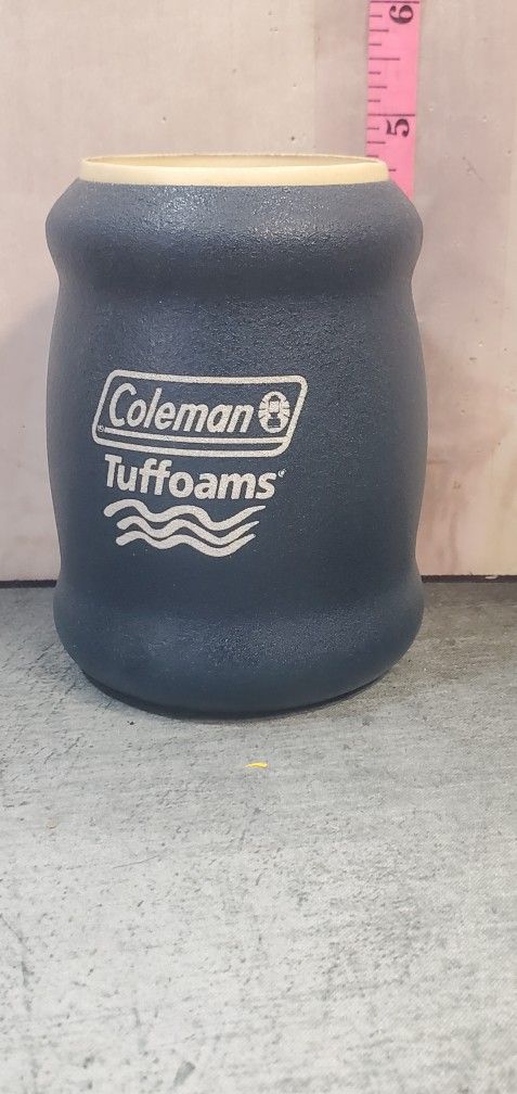 @CHV. VINTAGE Coleman Tuffoams Koozie Beer Can