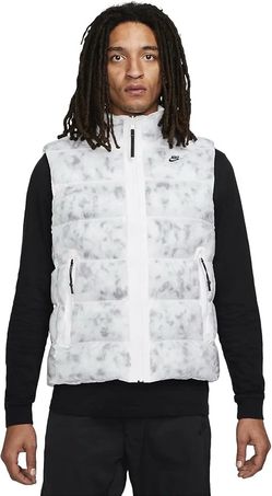 Nike TECH Pack Therma-FIT Men’S Insulated Vest, White/Gray, L