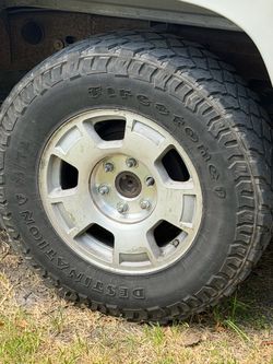 Chevy stock star shape 6 lug