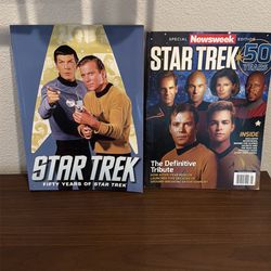 Star Trek 50th Anniversary Paperbacks + Bonus