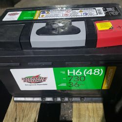 Interstate Car Truck Battery H6 Group  48 Perfect Condition 