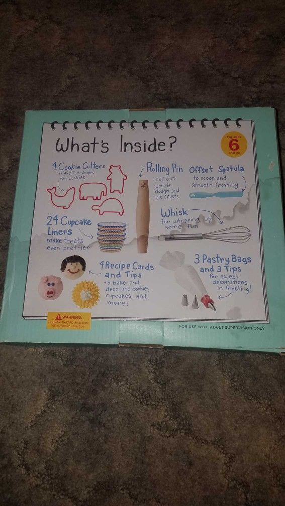 Unopened Martha Stewart Kids Bake Set