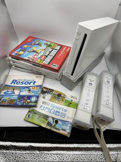 Nintendo Wii Console W/Games