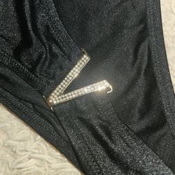 VS Black Bling Bikini NEW X-Large