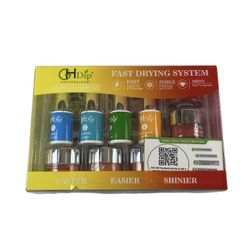 GH Dip Fast Drying System Dip Powder Starter Kit Multicolor Shiny