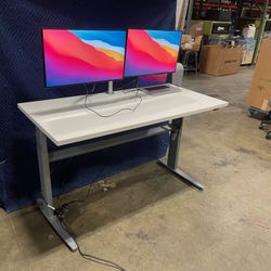 Knoll Dual Sapper Monitor Arms! We Also Have Standing Desks, Chairs, Monitors, And More!!!