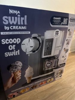 Ninja Swirl by CREAMi Ice Cream and Soft Serve Maker