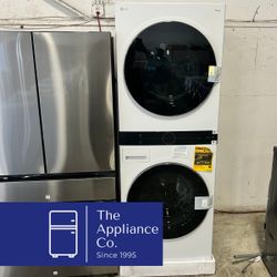 LG Smart Front Load Washer and Dryer WashTower Set