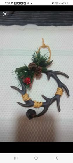 !New!: Antler Ornament