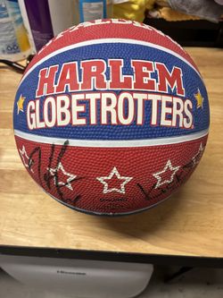 Harlem Globetrotters Signed Basketball