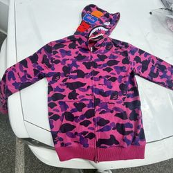 BAPE ABC CAMO SHARK FULL ZIP UP HOODIE  Size Large And Medium