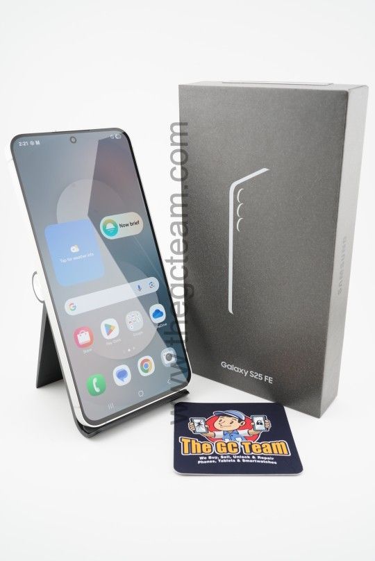 📲 Samsung Galaxy S25 FE - 128GB - White - Unlocked