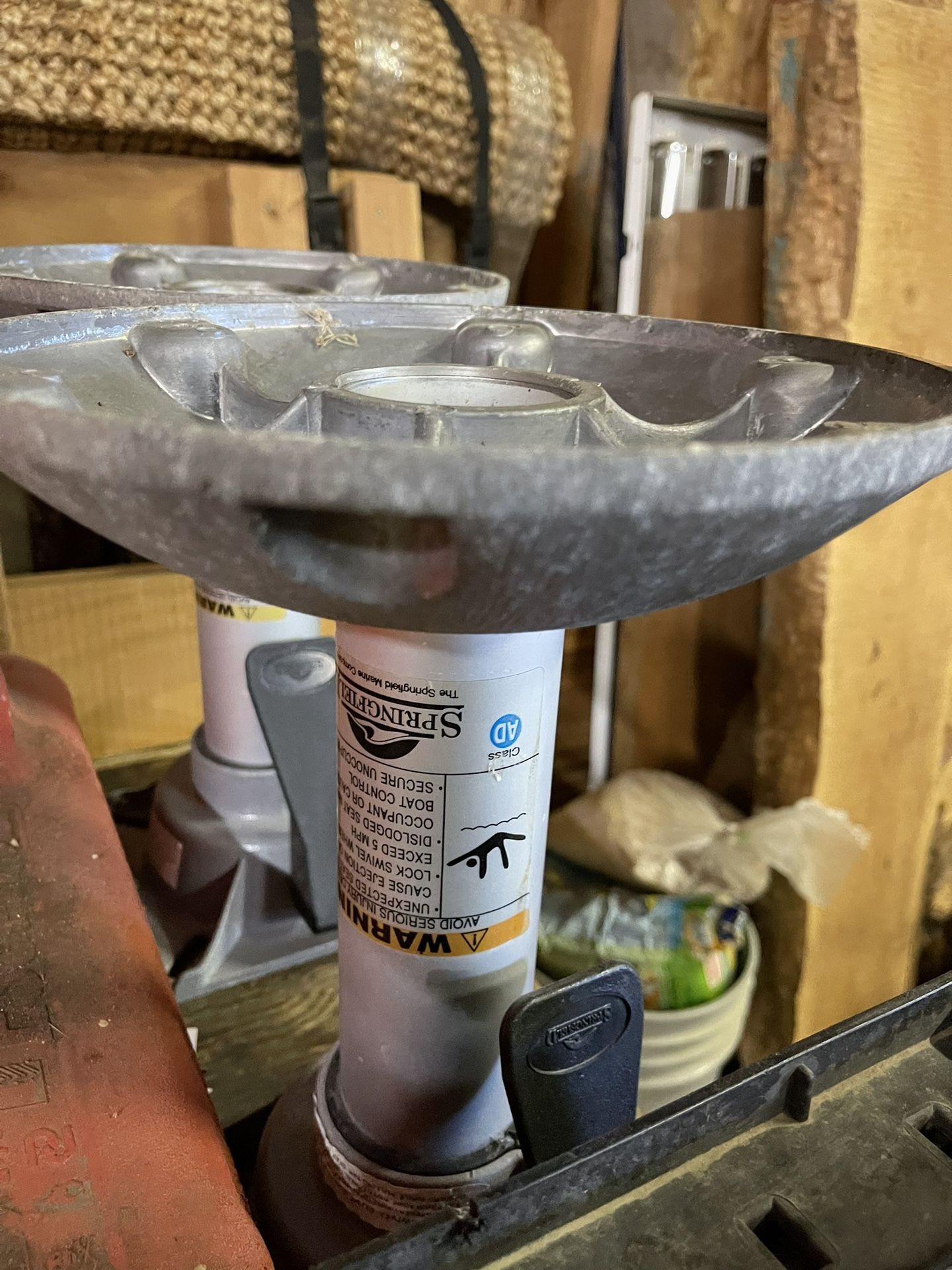 Boat Seat pedestals