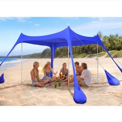 2PM SPORTS Beach Tent Canopy with UPF50+ UV Protection
