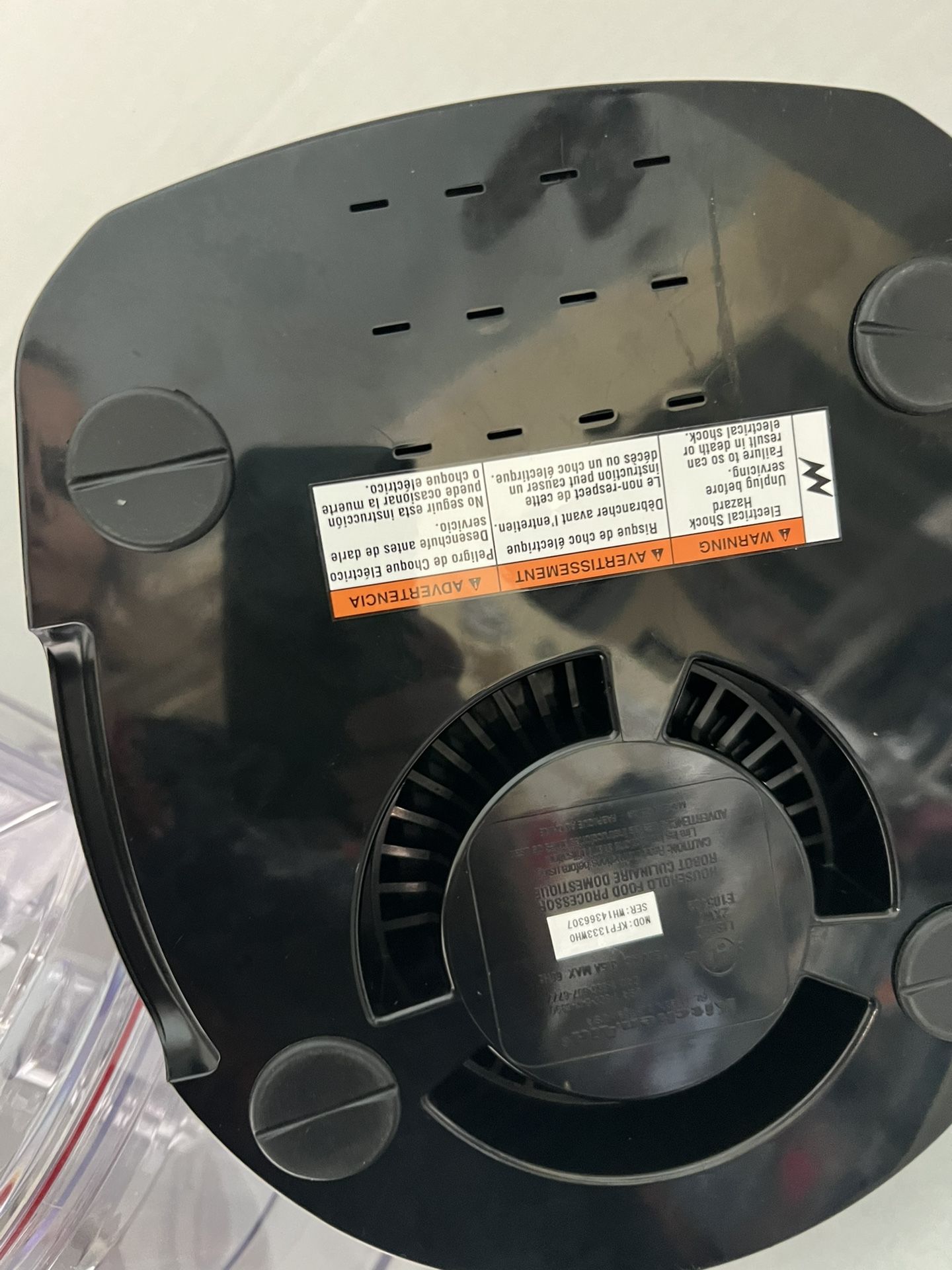 Kitchen Aid Food Processor Model KFP1333CUO 13 Cup Architect Exact