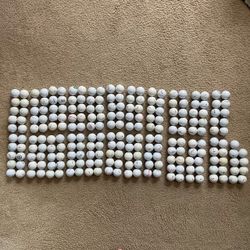 Nike Mix of 229 Golf Balls