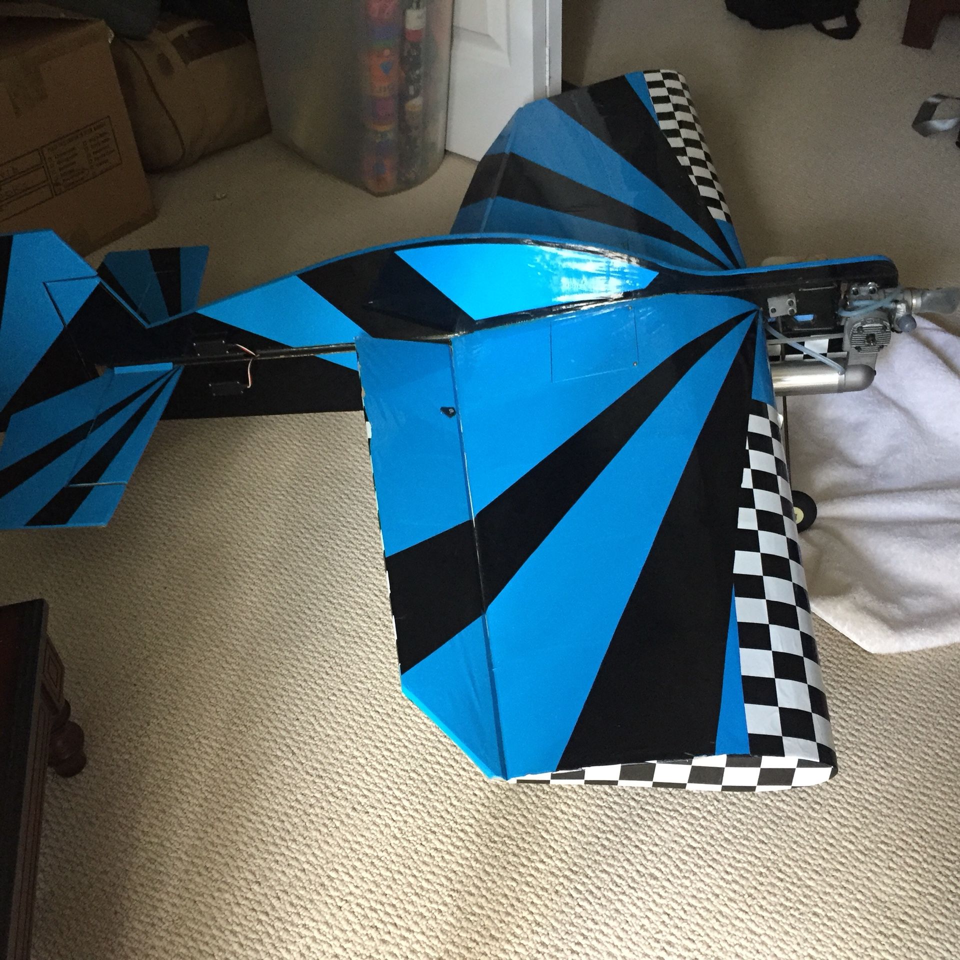 Mojo 40 3D RC Plane with O.S. 46 AX Engine with Tower Hobbies Muffler